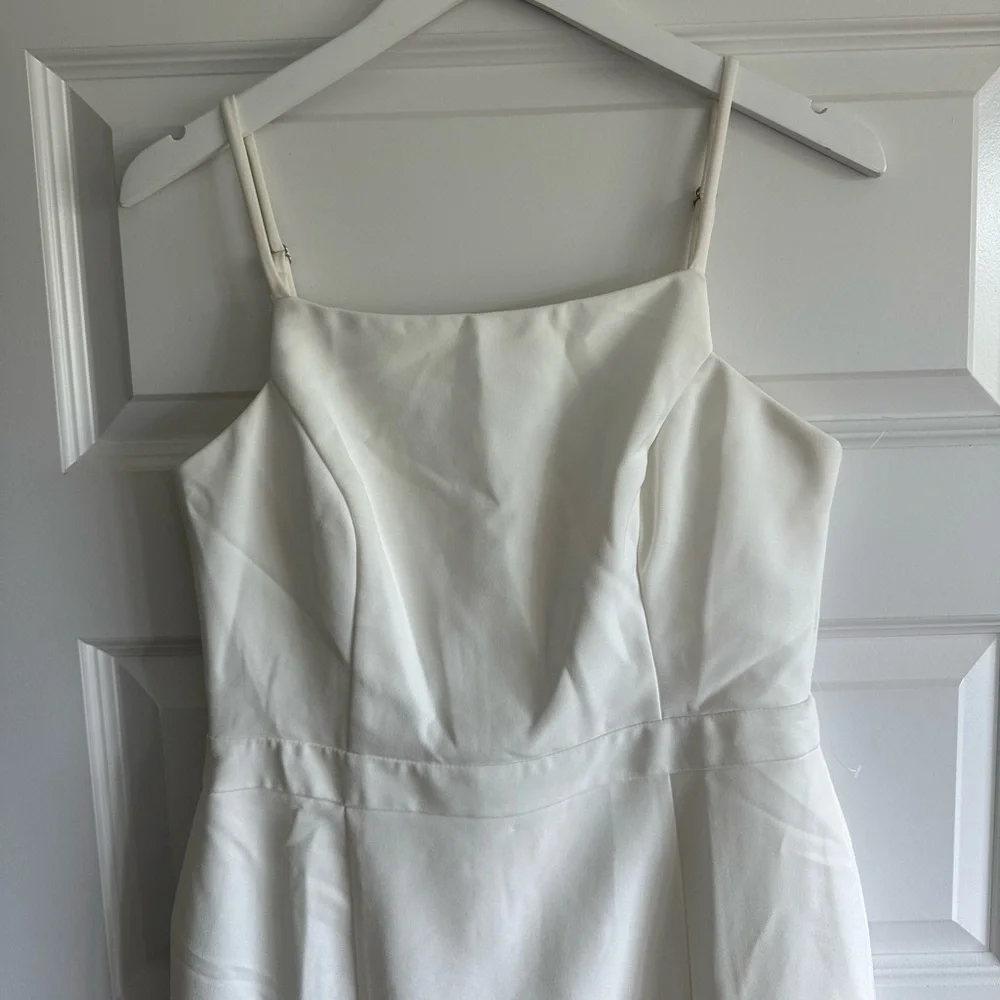 Harlyn Body-con Dress In Off White